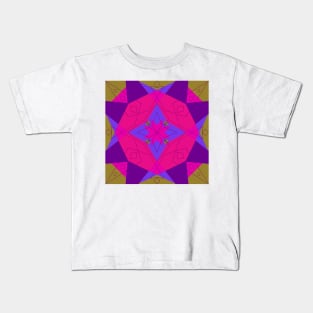 Harlequin Rose Kids T-Shirt